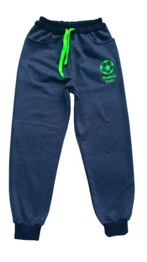 Spodnie dresowe chłopięce dżinsowe bawełniane 128-146
