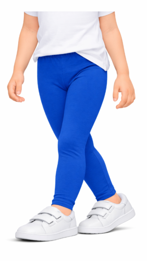 Legginsy getry leginsy bawełniane długie chabrowe