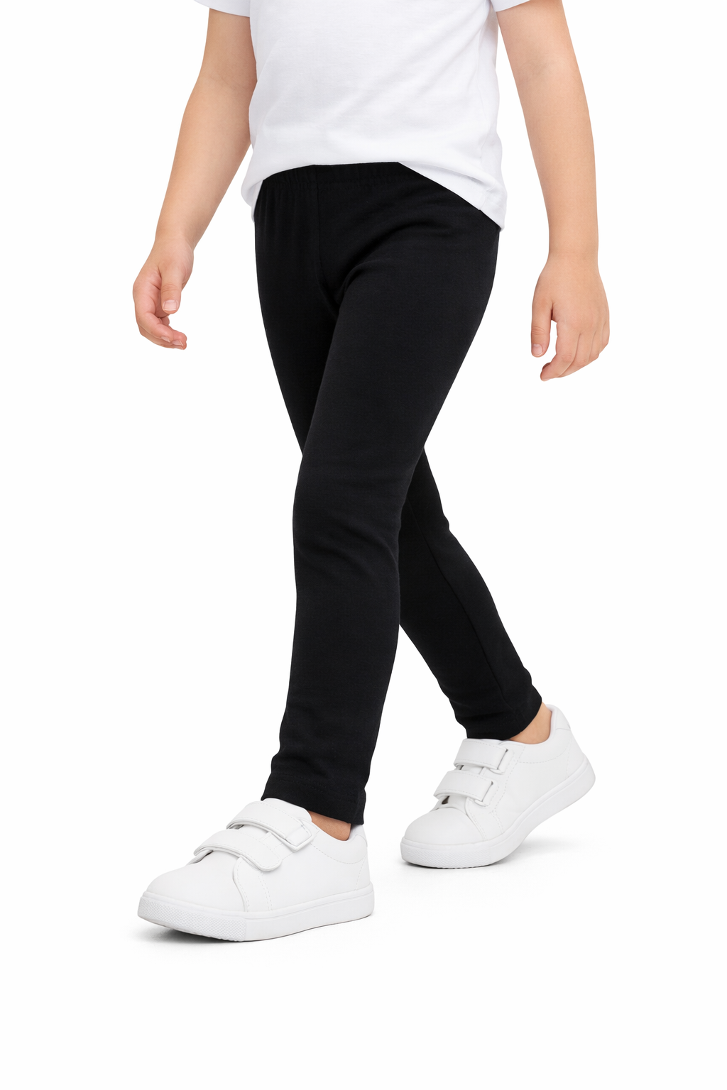 Legginsy getry leginsy bawełniane długie czarne
